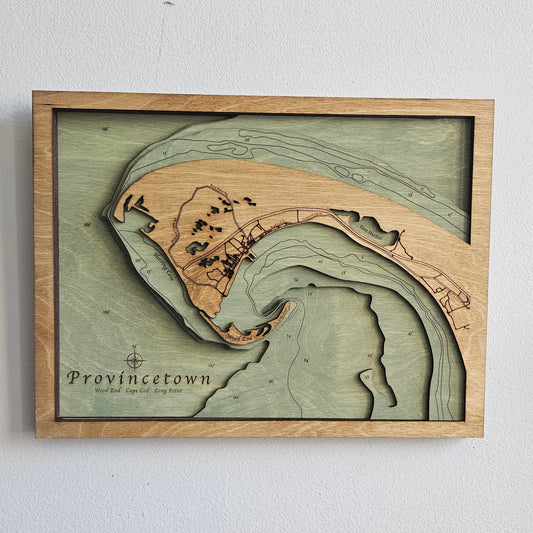 Provincetown, Massachusetts | Wood Chart