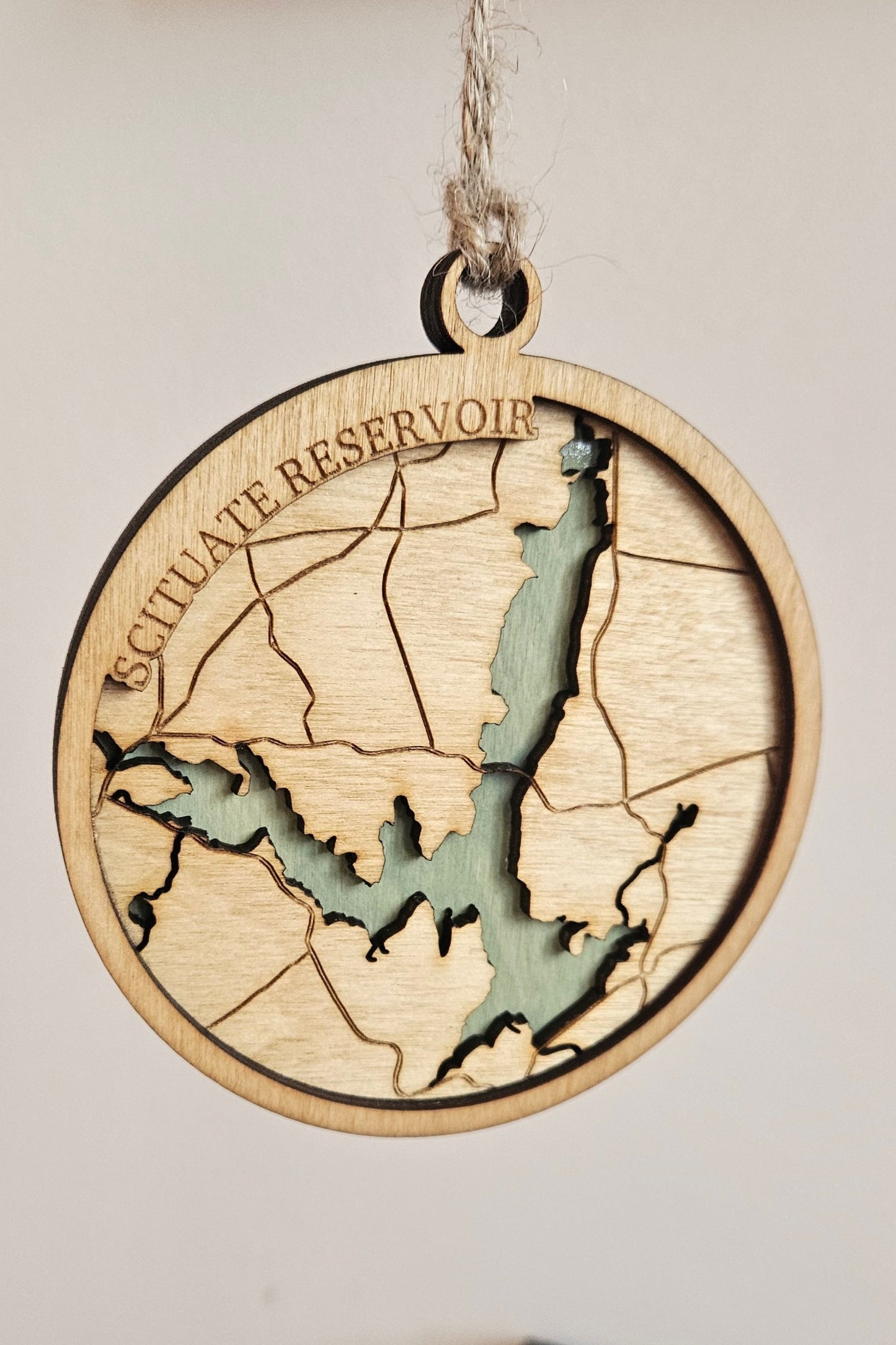 Scituate Reservoir, Rhode Island | 3d Ornament