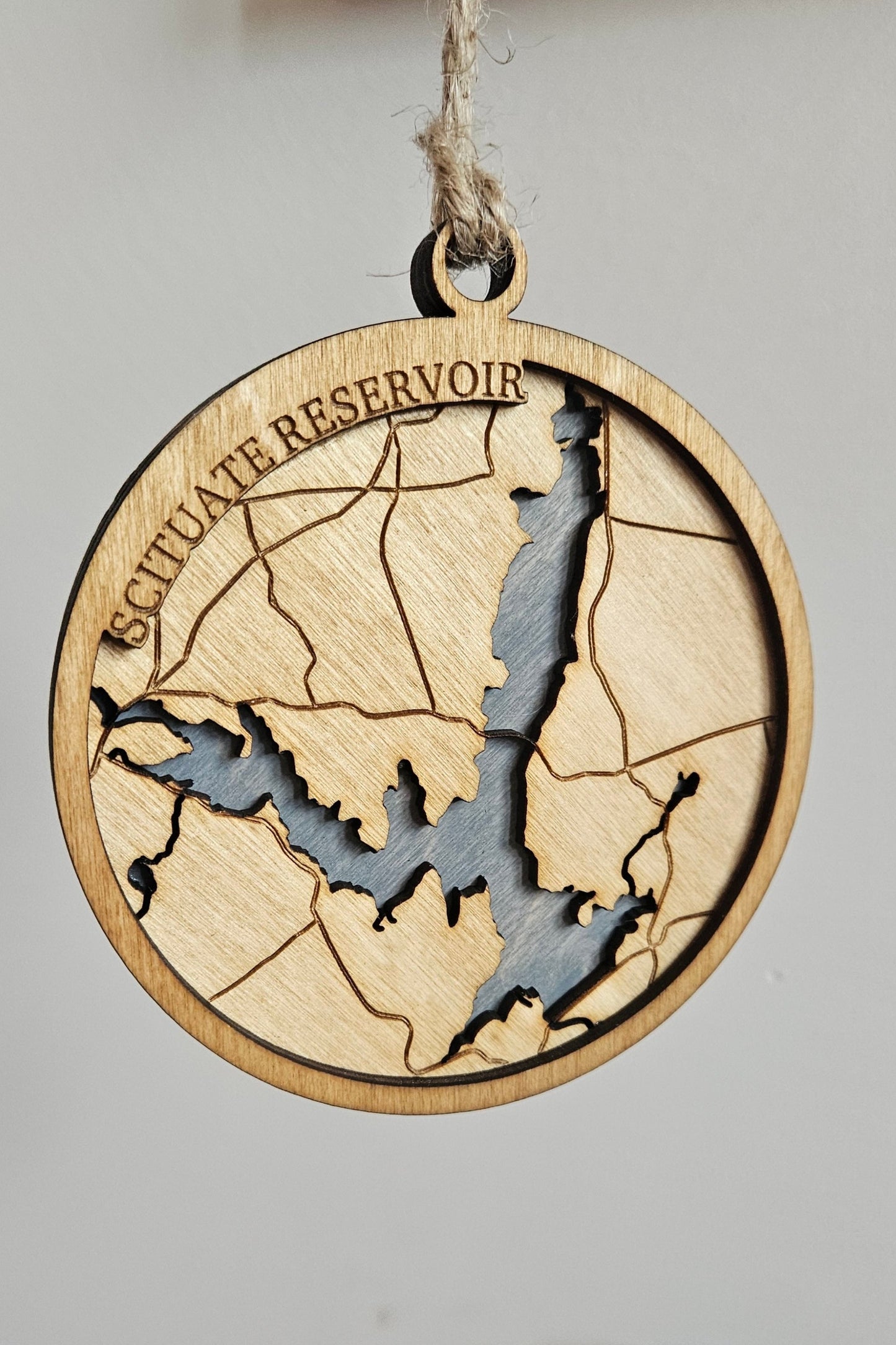 Scituate Reservoir, Rhode Island | 3d Ornament