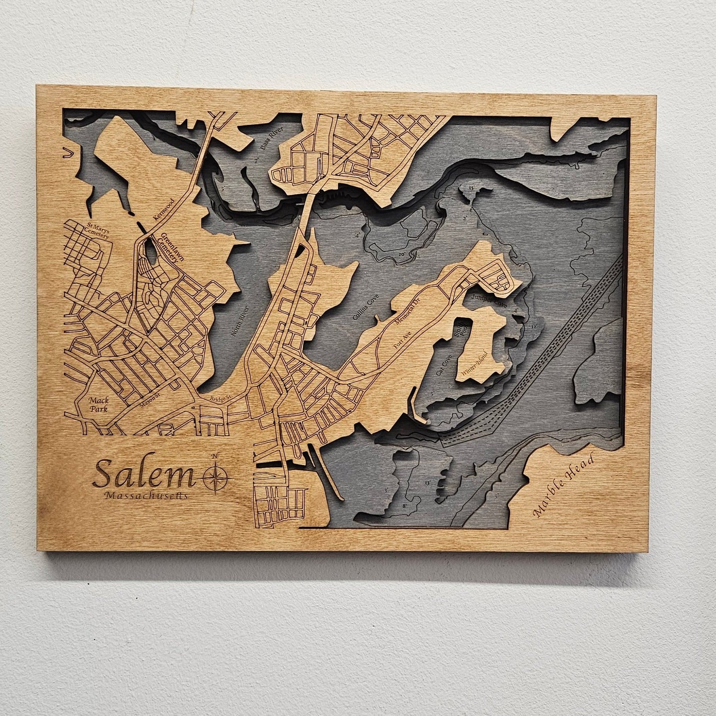 Salem, Massachusetts | Wood Chart