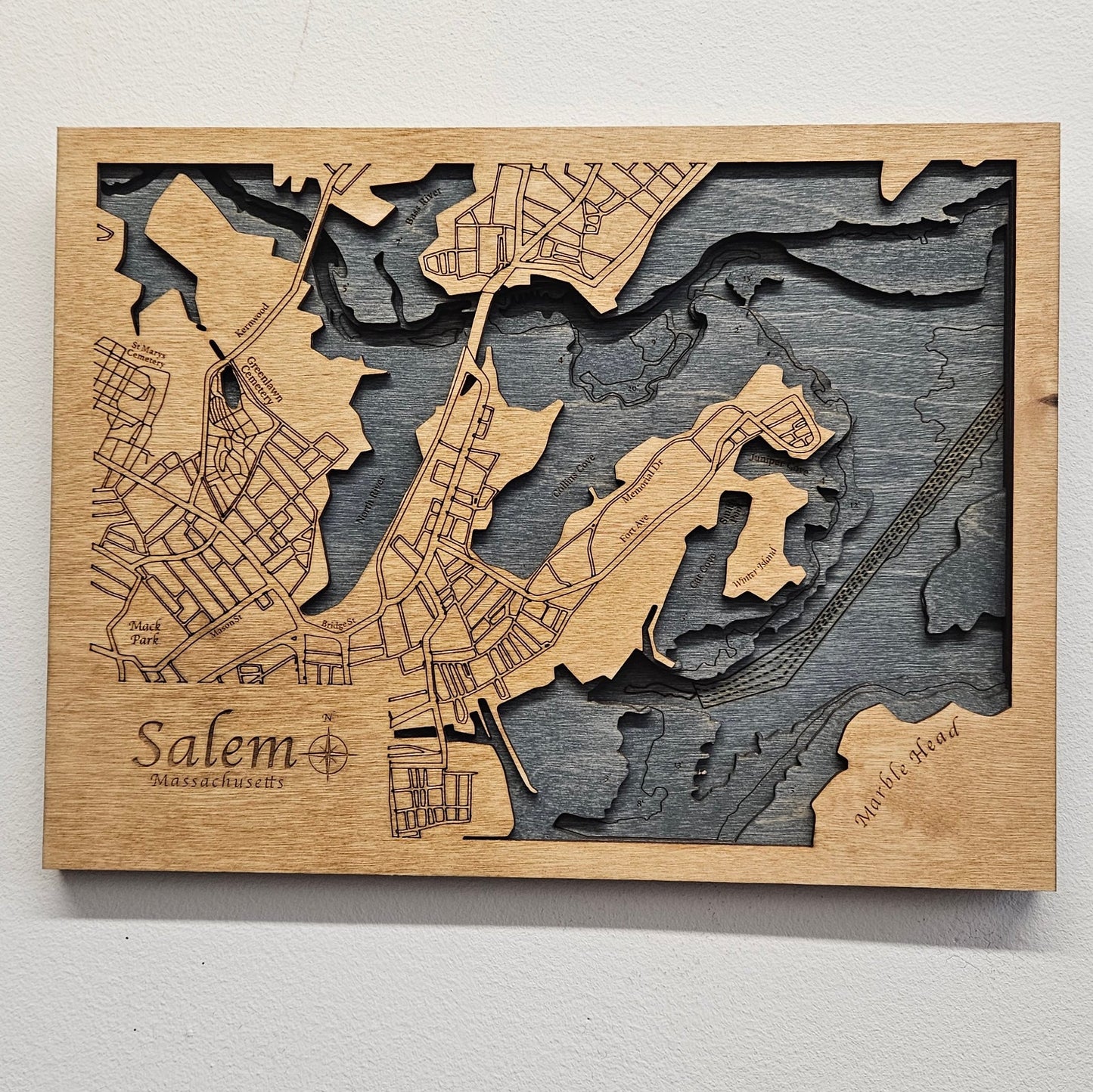 Salem, Massachusetts | Wood Chart