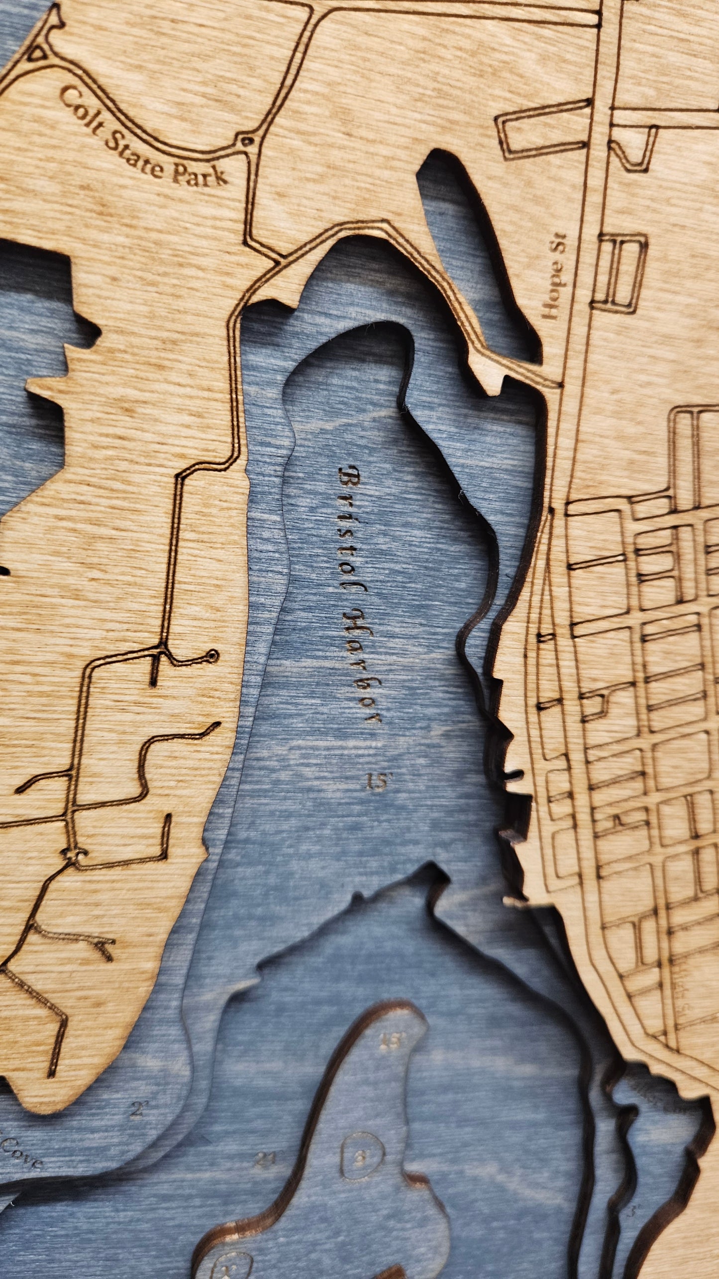 Bristol, Rhode Island | Wood Chart