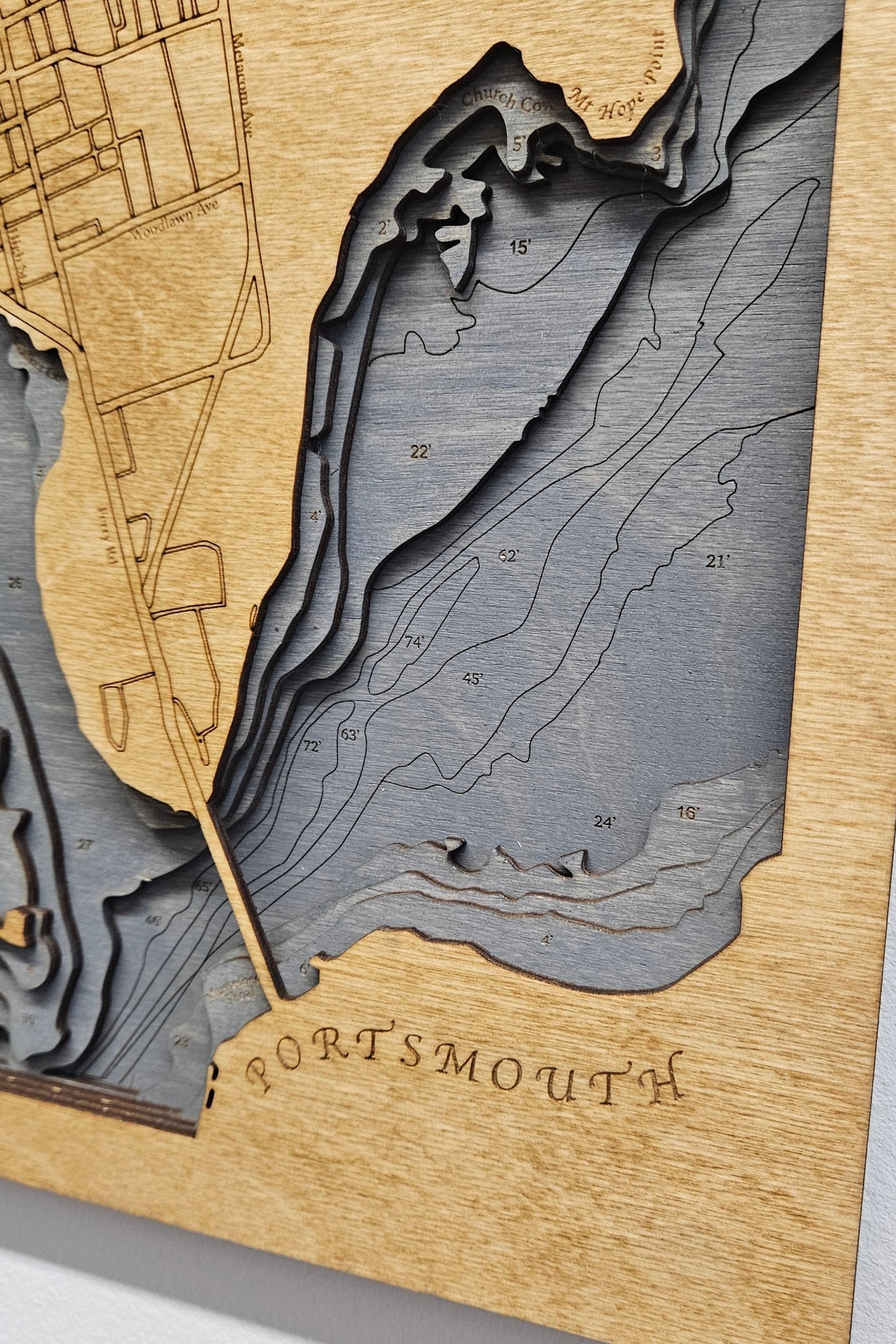 Bristol, Rhode Island | Wood Chart