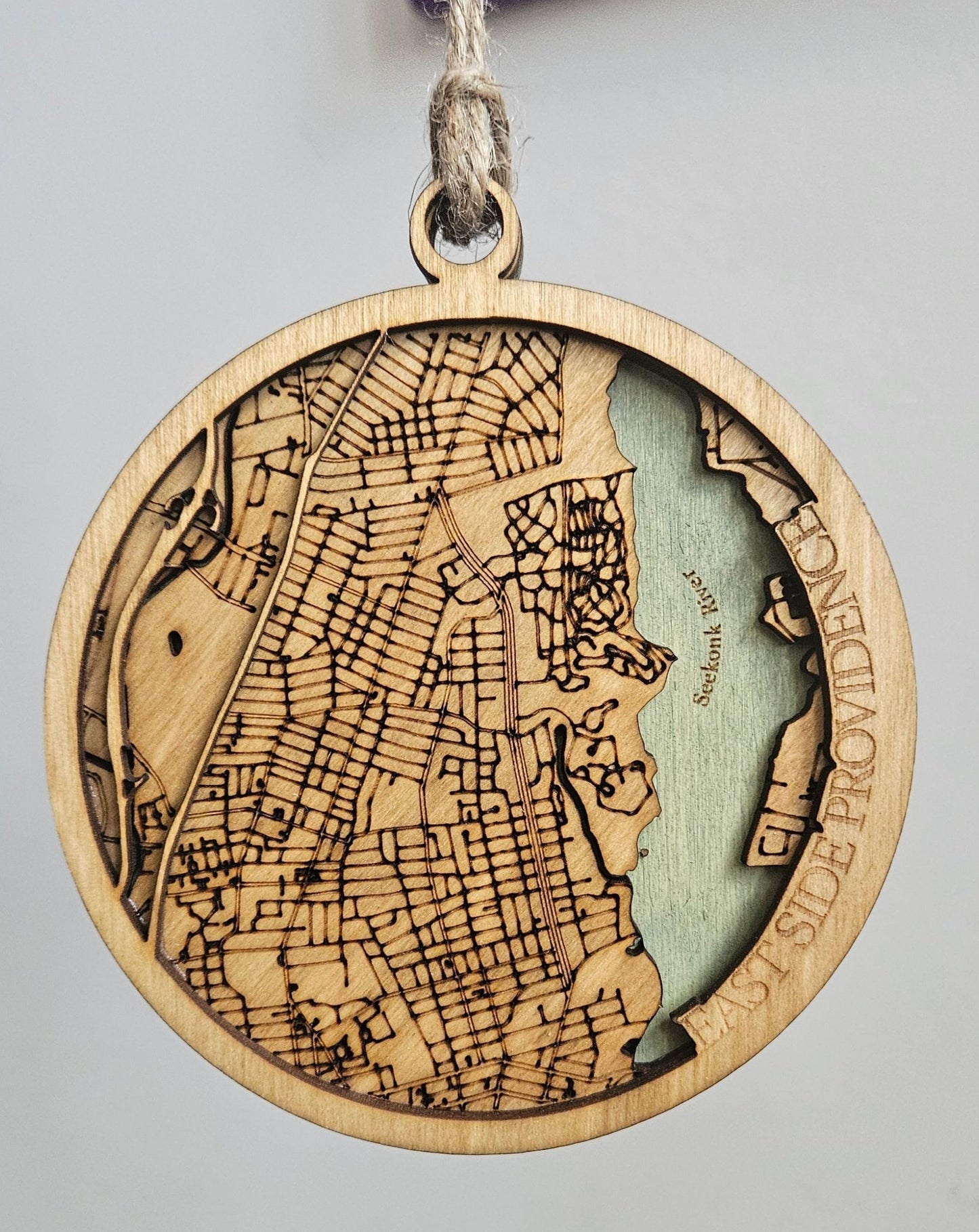 East Side Providence, Rhode Island | 3D Ornament