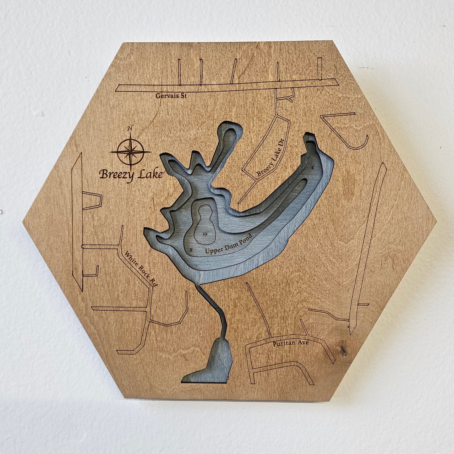 Lake Breezy, Coventry RI | 3d Hexagon