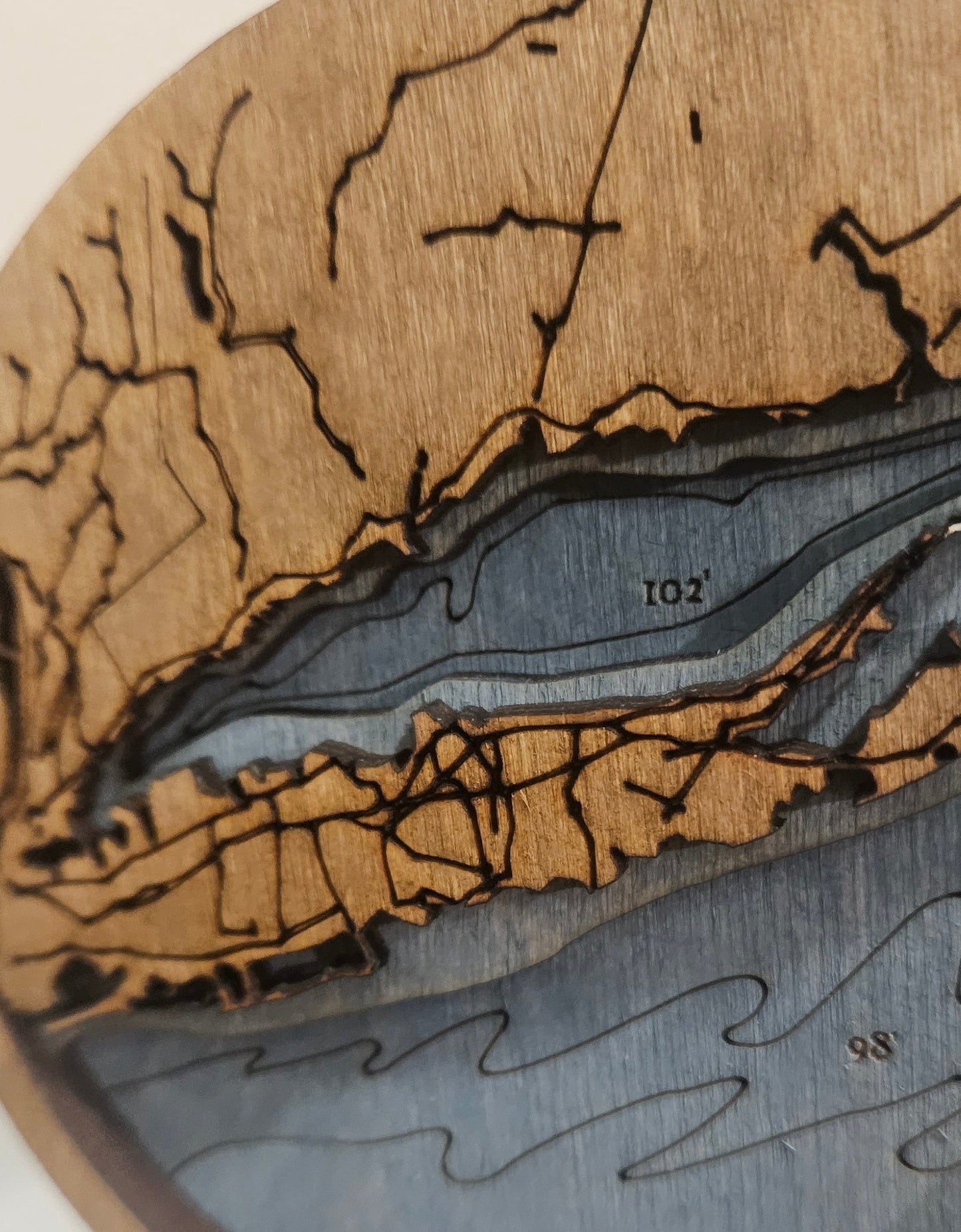 Long Island, New York | 3D Wooden Ornament