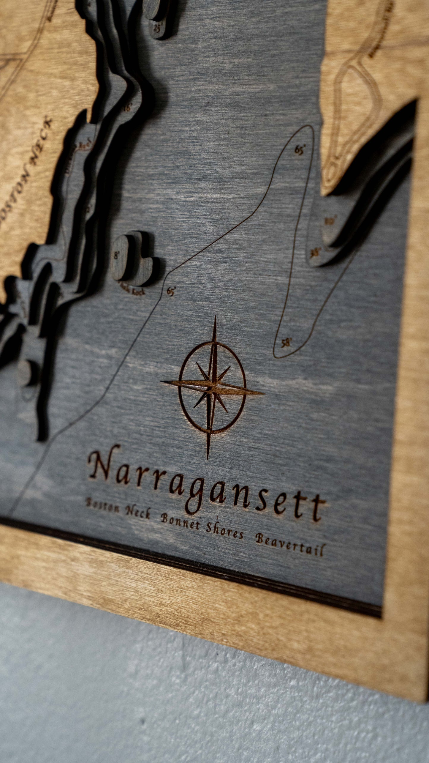 Narragansett, Rhode Island | Wood Chart