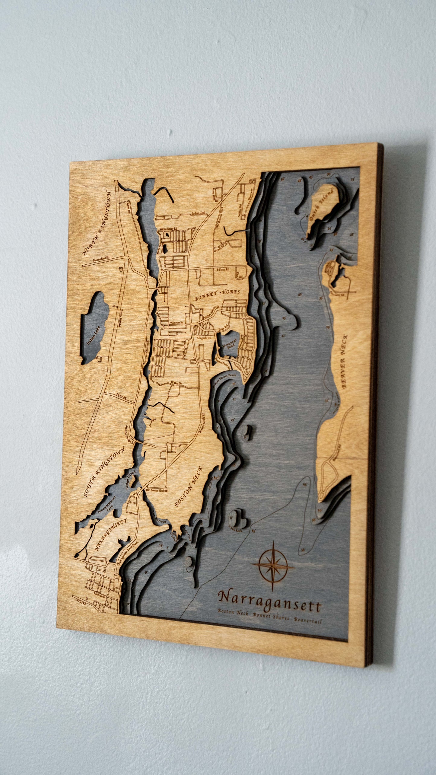 Narragansett, Rhode Island | Wood Chart