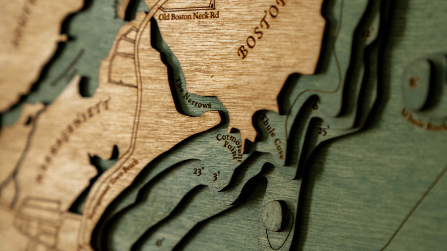 Narragansett, Rhode Island | Wood Chart