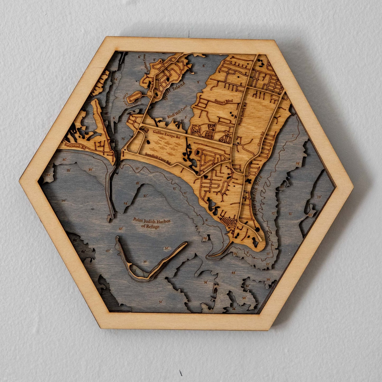 Point Judith Harbor | 3d Hexagon