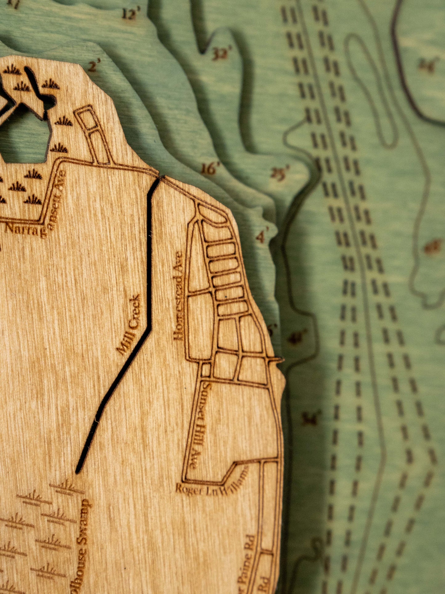 Prudence Island - Wood Chart