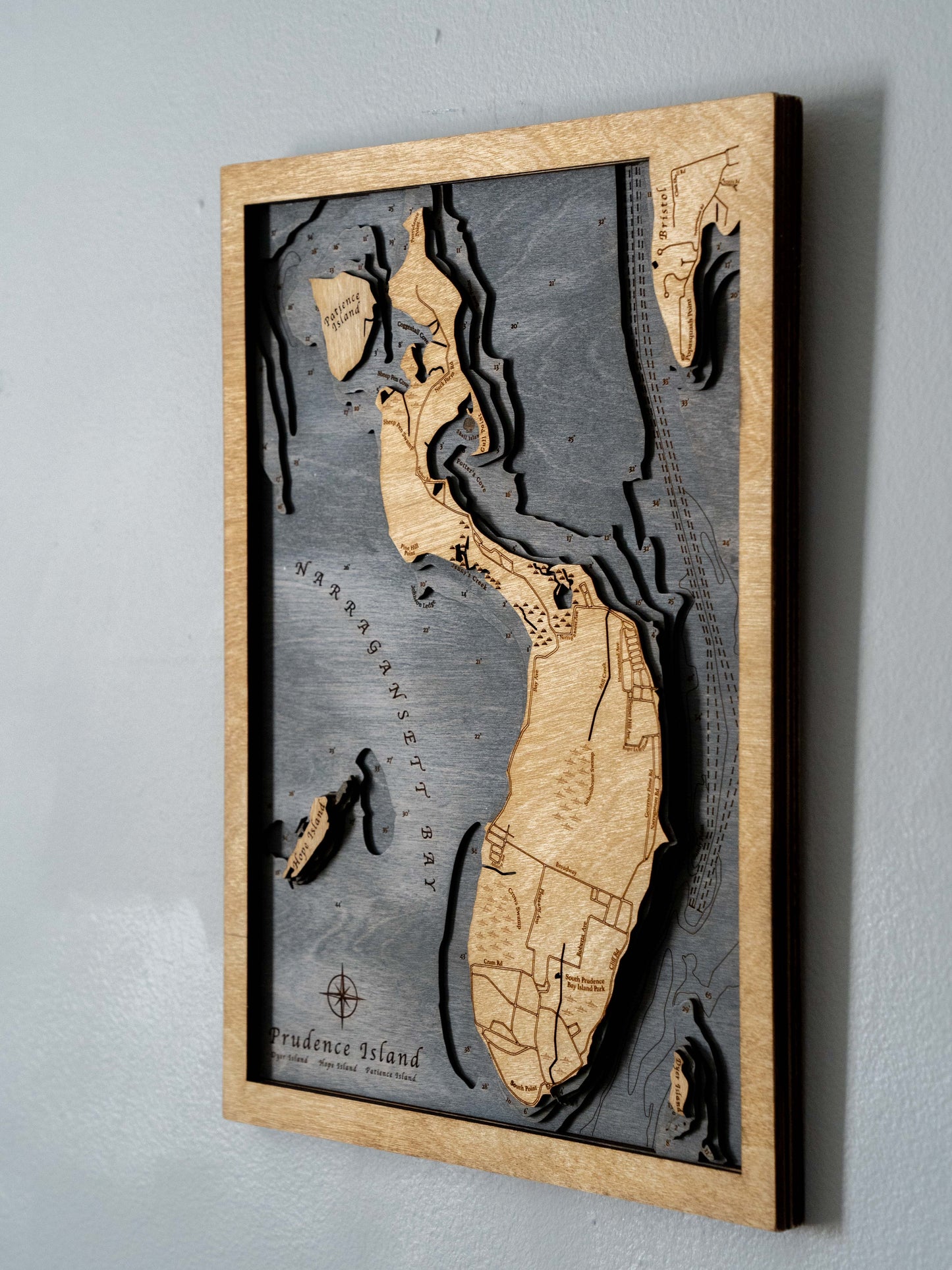 Prudence Island - Wood Chart