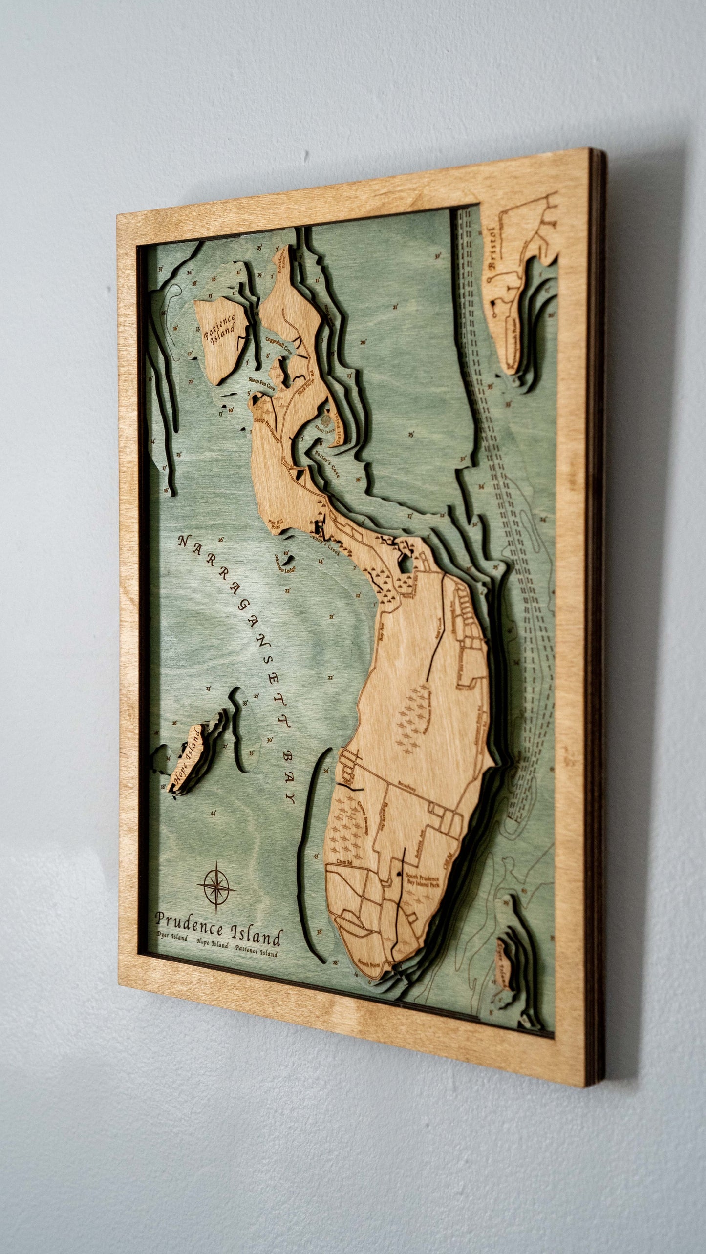 Prudence Island - Wood Chart