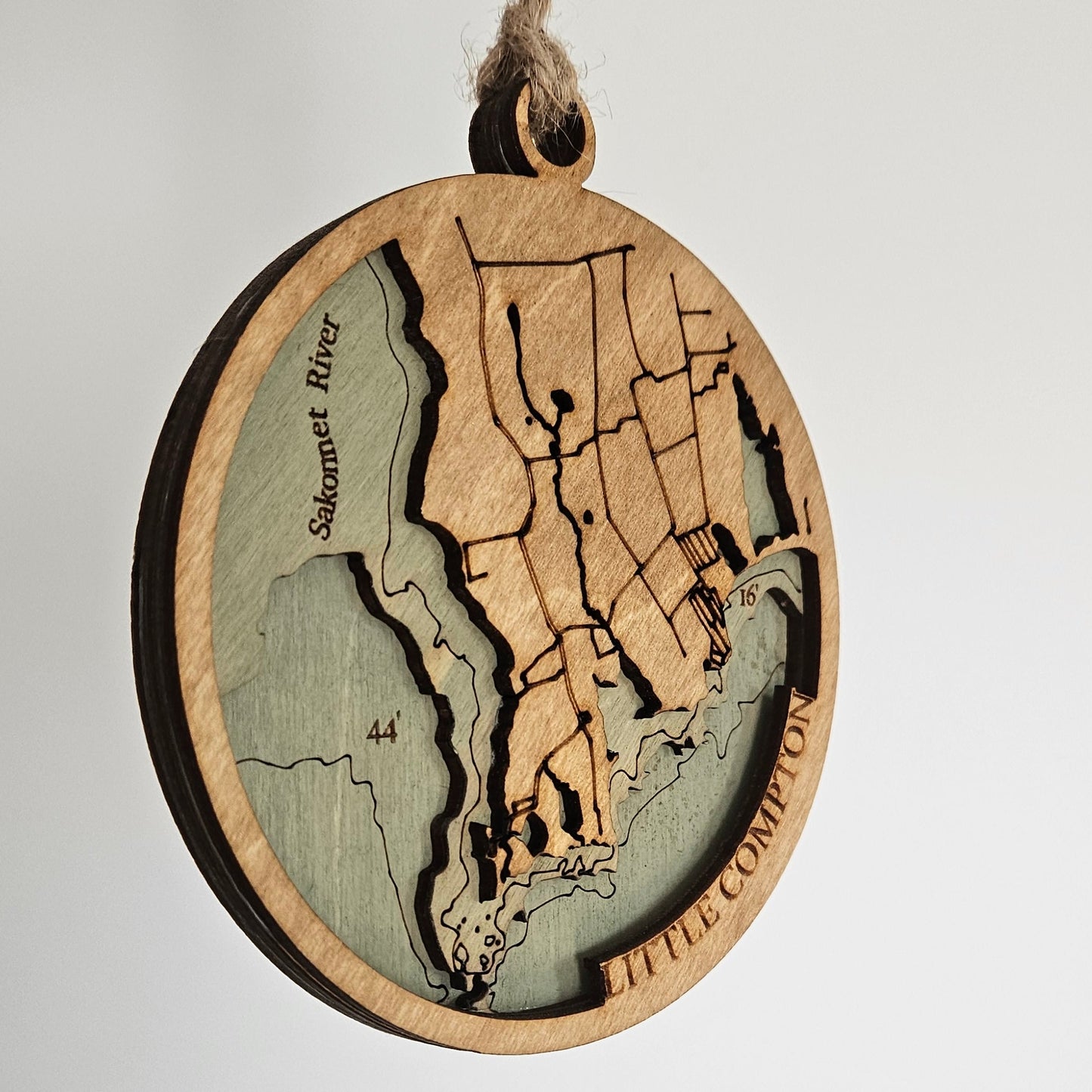 Little Compton, Rhode Island | 3d Ornament