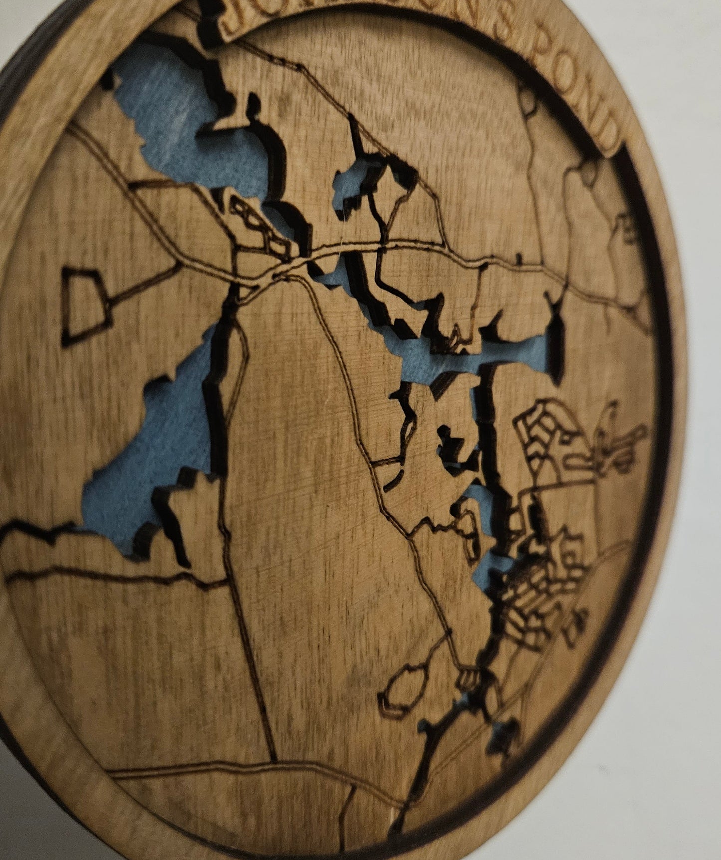 Johnson's Pond, Rhode Island | 3d Ornament